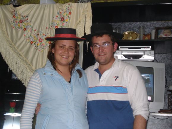 MILAGROS Y YO EN LA FERIA DE ABRIL