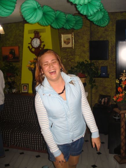 LA MILAGROS SIEMPRE CON LA SONRISA EN LA CARA
