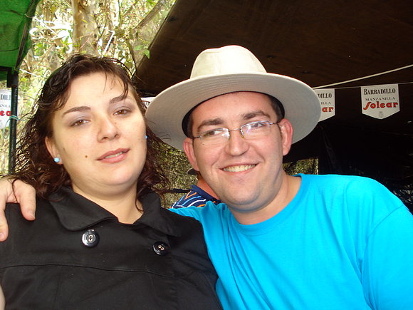 BEA Y YO EN LA ROMERIA
