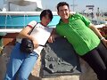ALMUDENA Y YO JUNTO A LA FUENTE