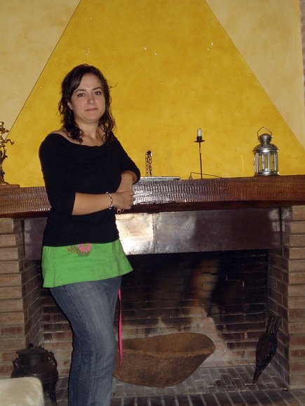 SIENTIENDO EL CALOR DE LA CHIMENEA