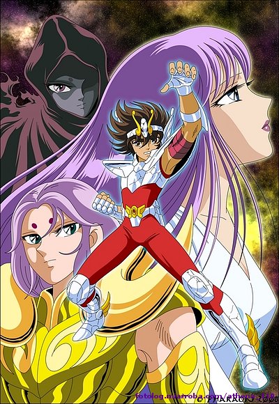 yo,seiya,mu y un espectro
