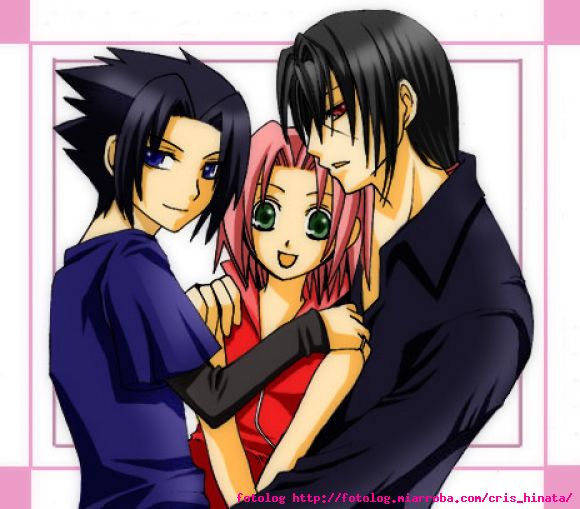 sasuke,sakura y itachi