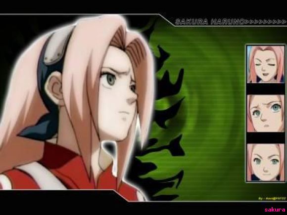 sakura haruno pelo largo