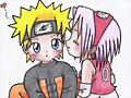 naruto y sakura dibujin mio