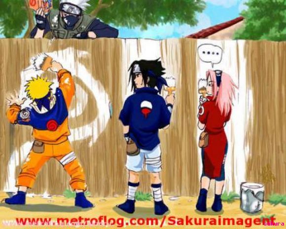 naruto va a su bola