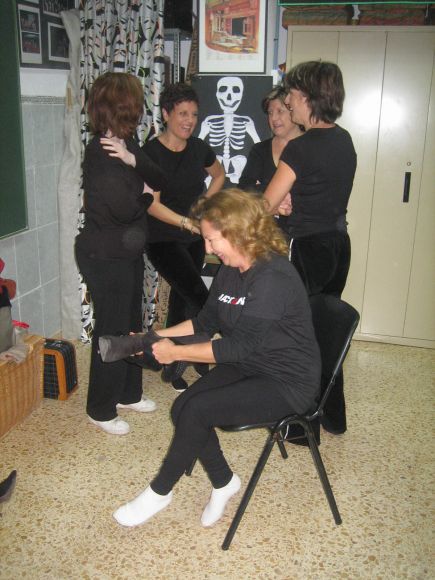 Calentando motores.