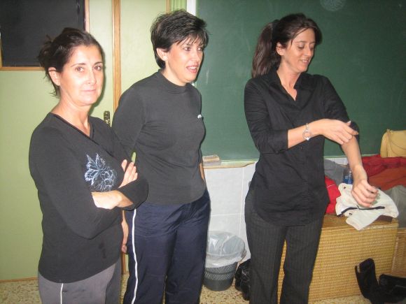 amparo, feli y rosa