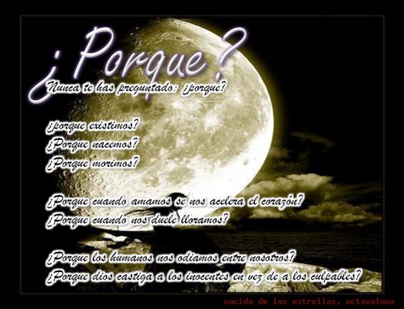 porque?