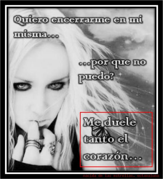 porque no me dejan tranquila?