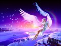 Angel azul