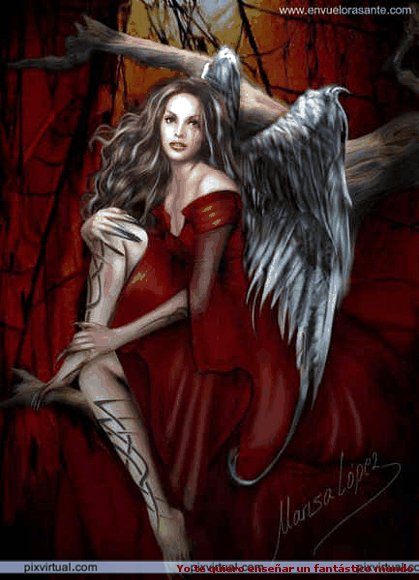 angel rojo