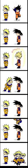 goku y naruto
