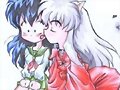 inu y kago chibis