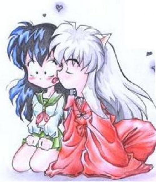 inu y kago chibis