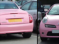 Coche rosa