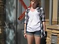 Cariba Heine Behind the scene