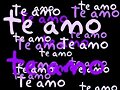 TE AMO TE AMO