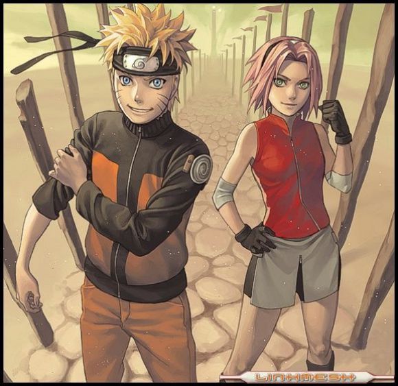 NARUTO Y SAKURA