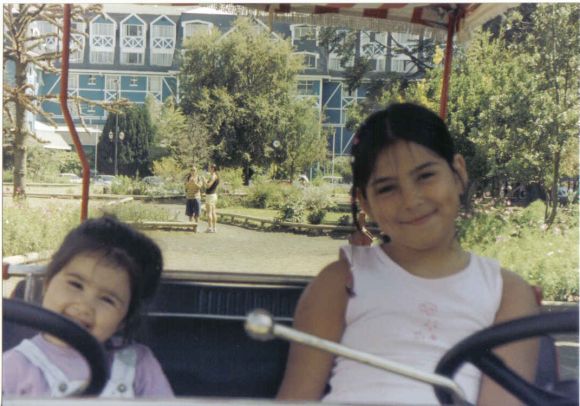 yo cuando chica y mi hermana