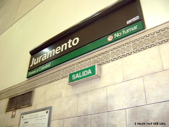Estación Juramento...