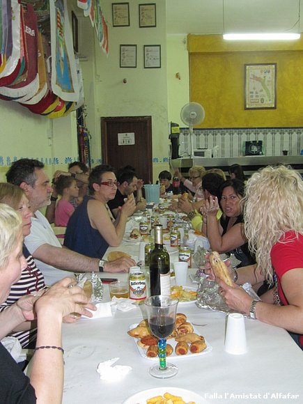 Un sopar molt especial per a començar un eixercici