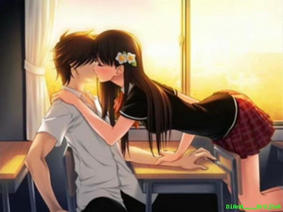 O.O un bonito beso