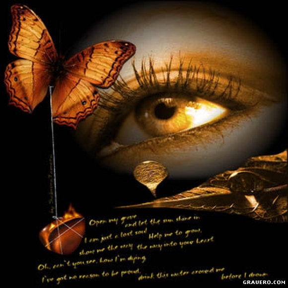 Ángel de los ojos tristes