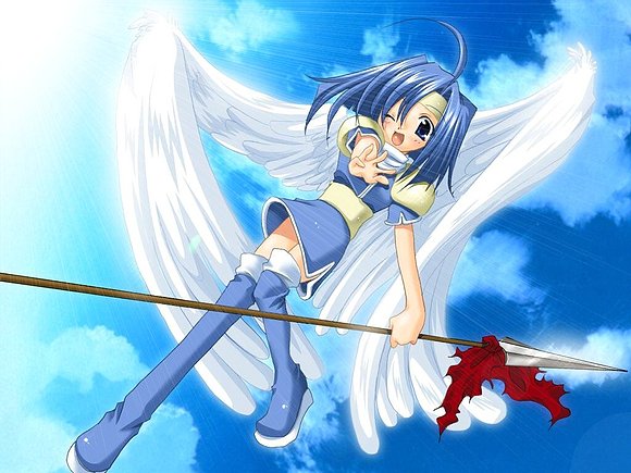 Chica ángel