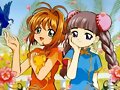 Sakura y su amiga