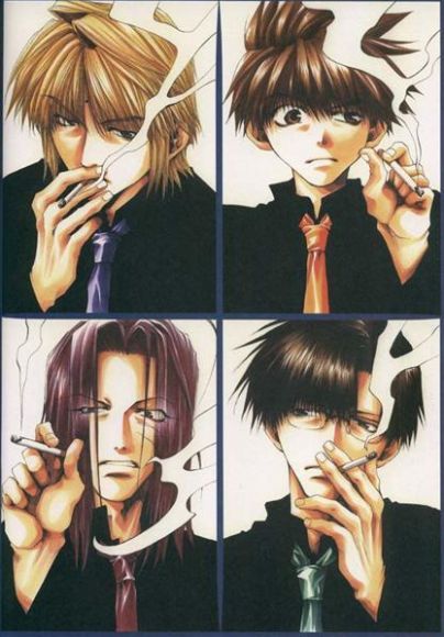 fumando