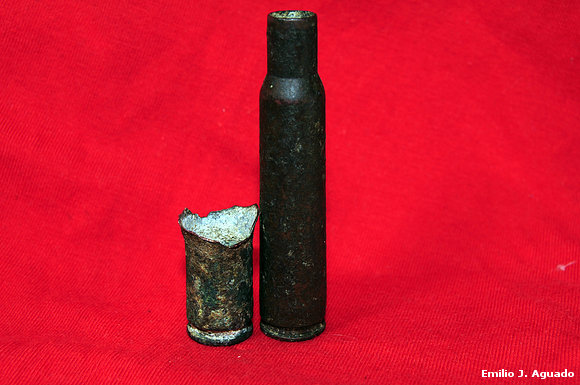 Casquillos fusil.