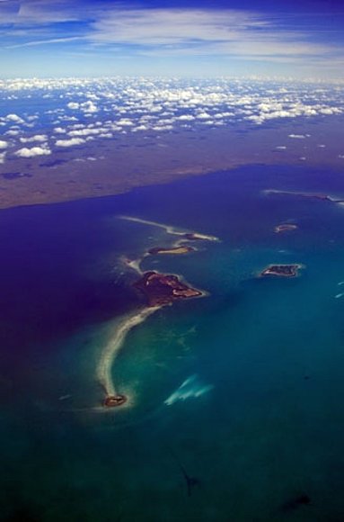 Cuba vista desde el avión