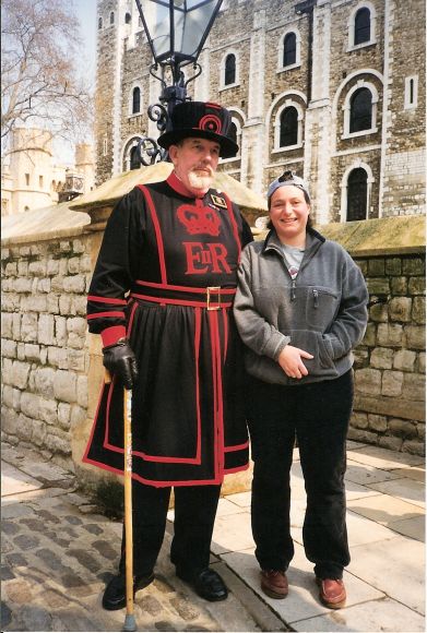 BEEFEATER DE LA TORRE DE LONDRES