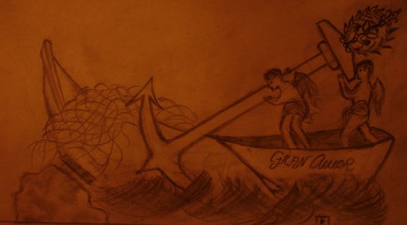 boceto llamador salud