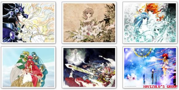 Fondos Magic Knight Rayearth