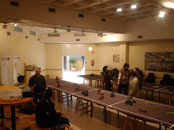 Aspecto de la sala.....