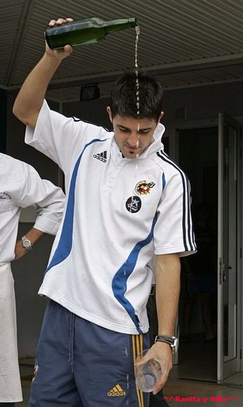 Villa echando un culin