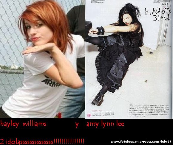 HAYLEY WILLIAMS Y AMY LYNN LEE