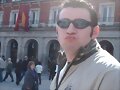 juan pablo en la plaza mayor de madrid