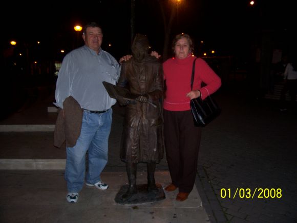 pablo y olaya con la vieja