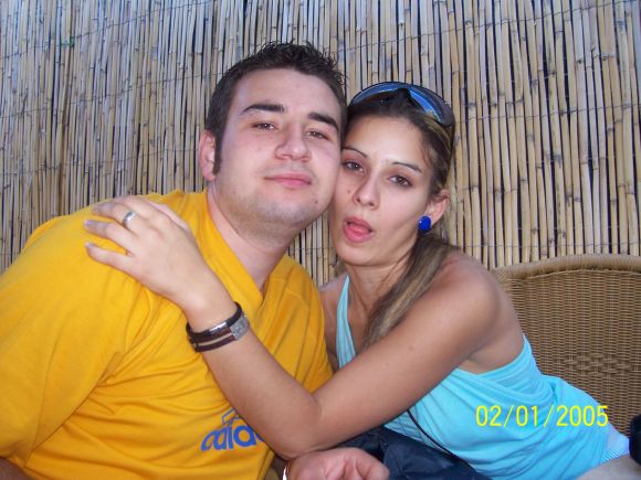 en el bar
