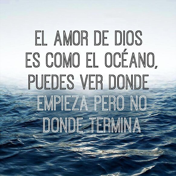 El Amor de Dios.