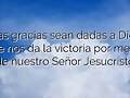 La Victoria es de Dios