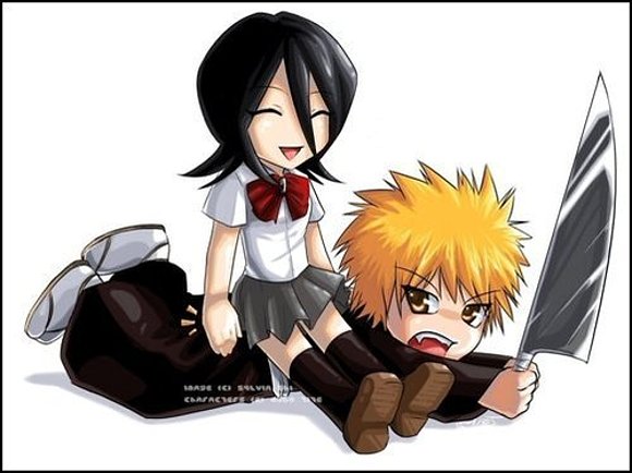 Bleach: Ichigo y Rukia!!!