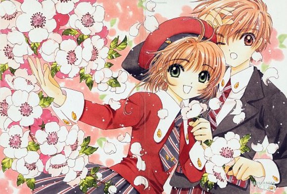 Sakura y Shaoran!!