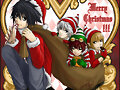 death note les desea una feliz navidad