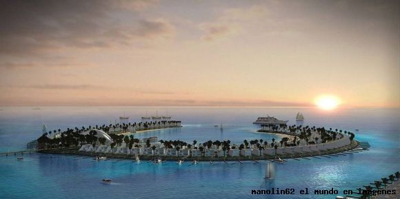isla artificial en bahrain