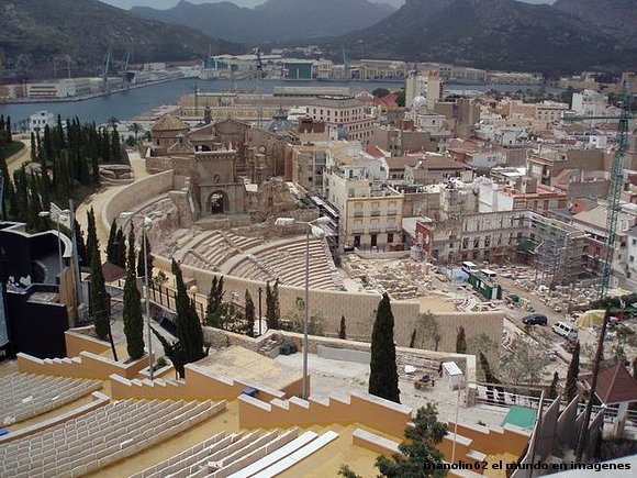 teatro romano cartagena murcia españa