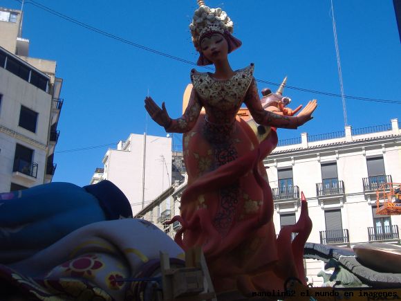 montando las fallas 2008